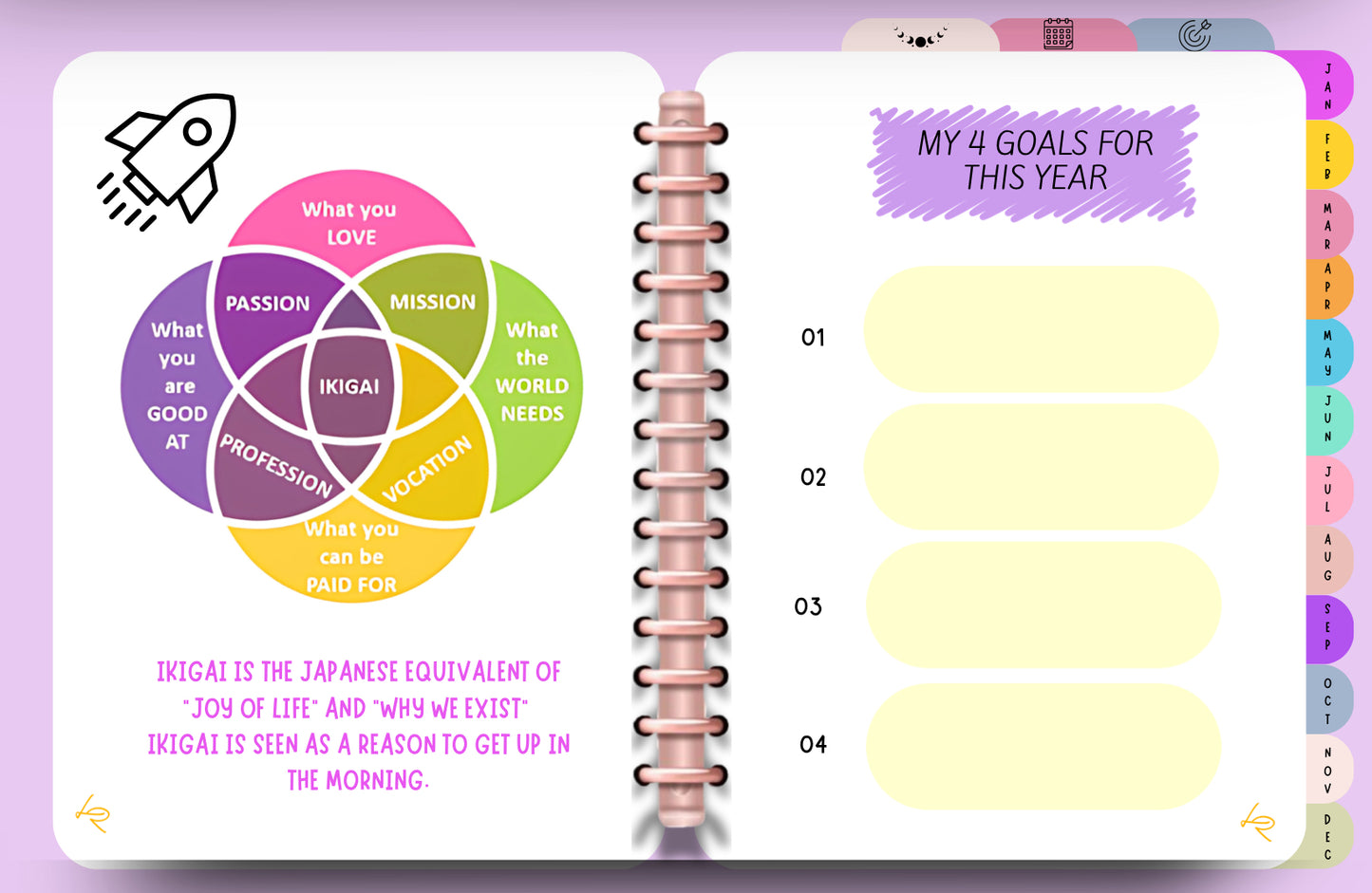 Digital Planner Lady Romi 2025 EN 🇬🇧