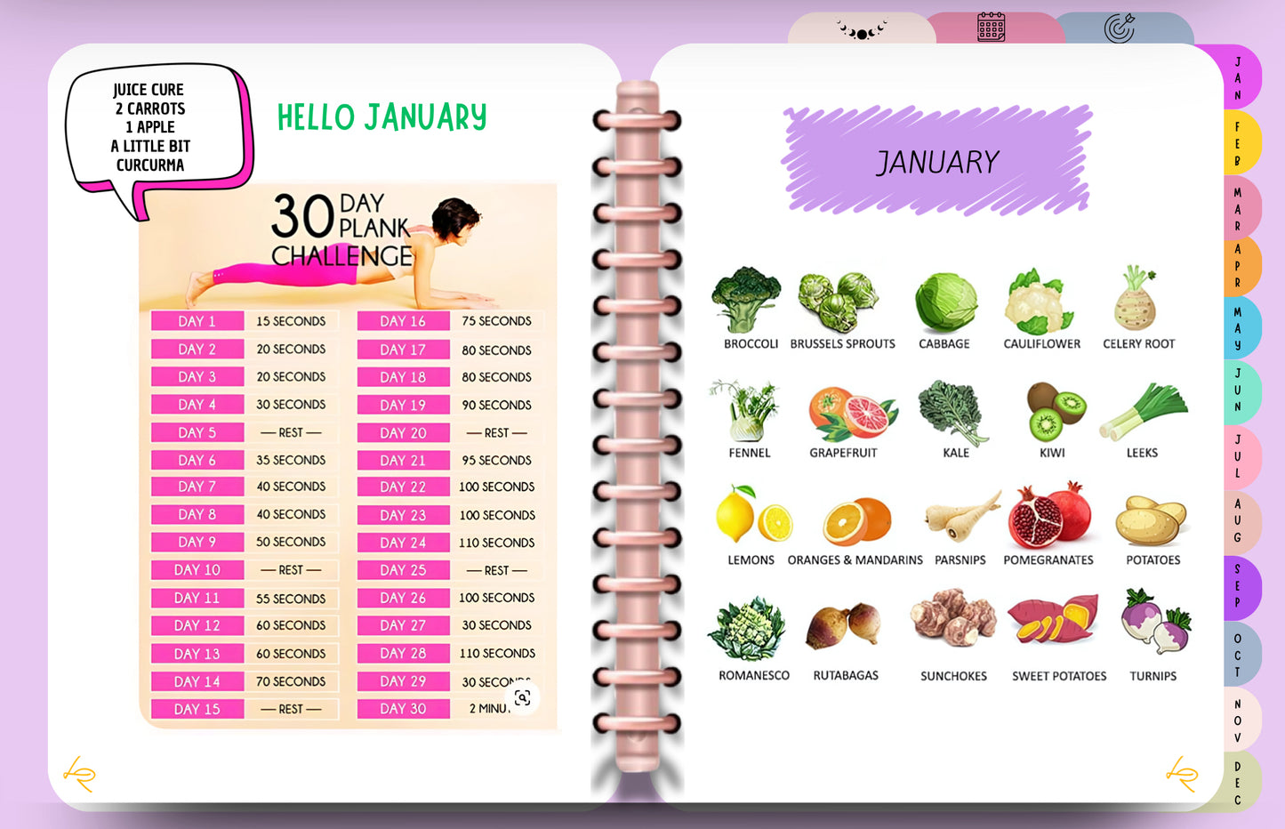Digital Planner Lady Romi 2025 EN 🇬🇧