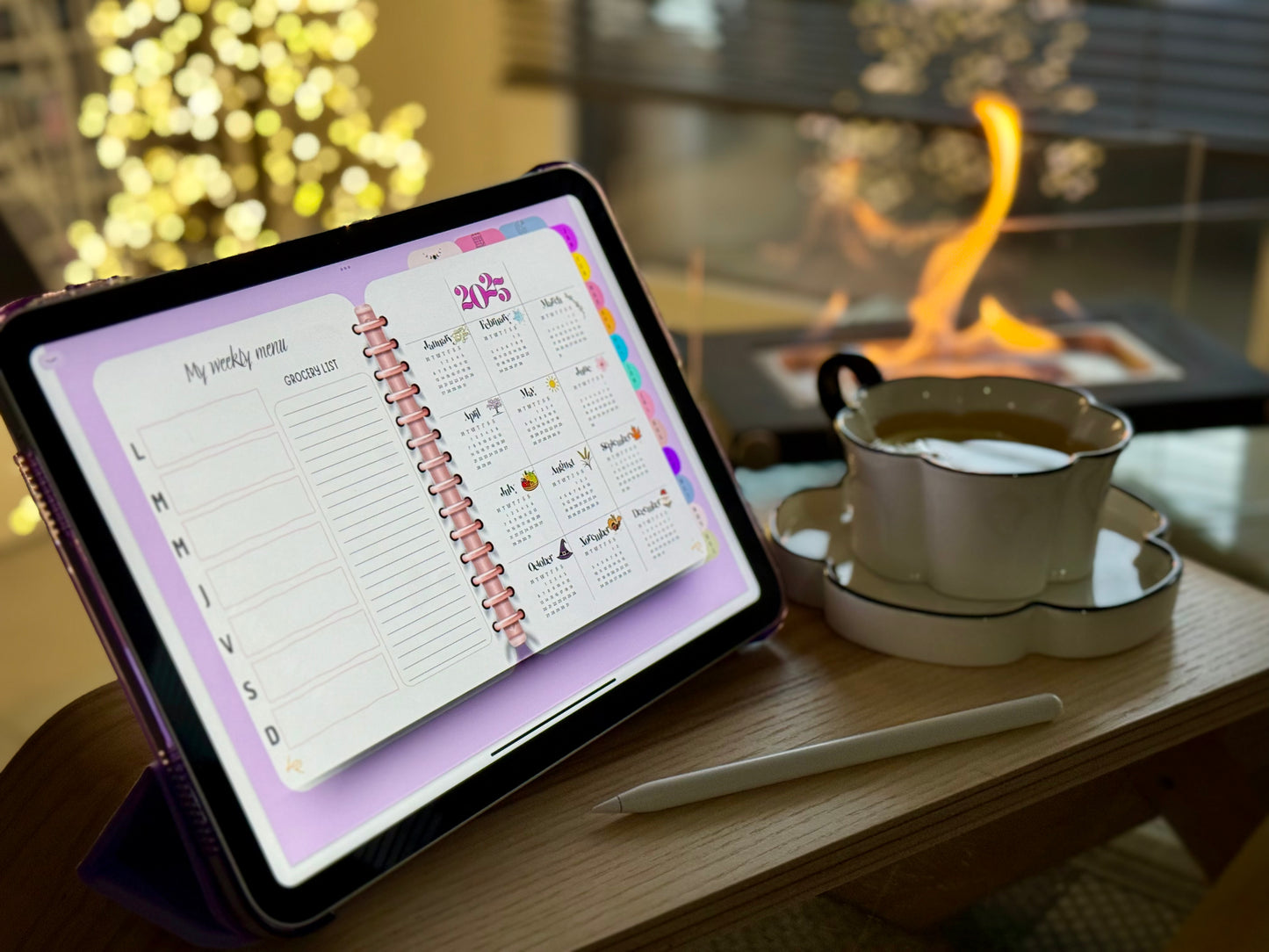 Digital Planner Lady Romi 2025 EN 🇬🇧