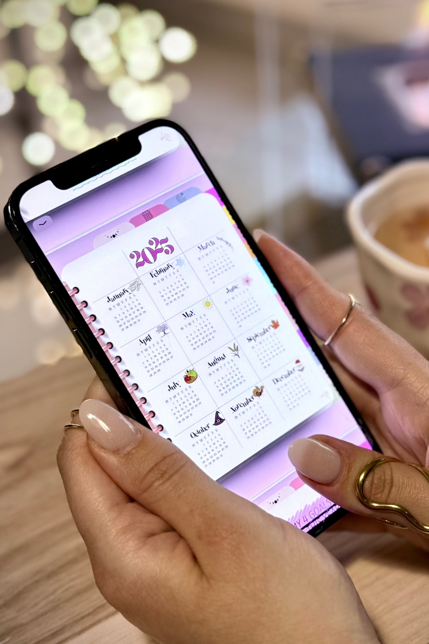 Agenda Digital Lady Romi 2025 FR 🇫🇷