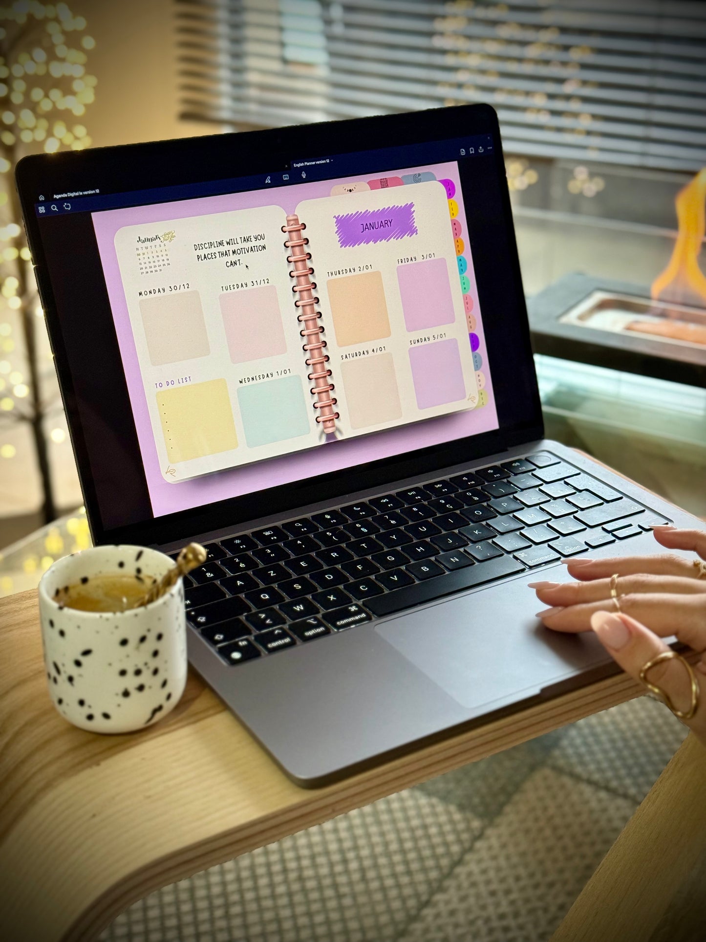 Agenda Digital Lady Romi 2025 FR 🇫🇷